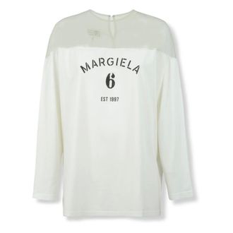 Maison Margiela Donna, Maglie, Bianco, S, new