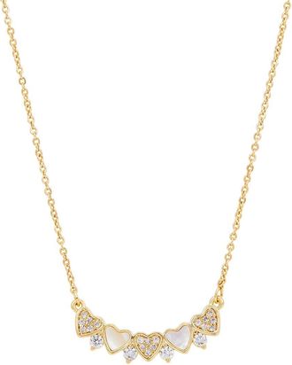 Savvy Cie Jewels Cz Stackable Necklace