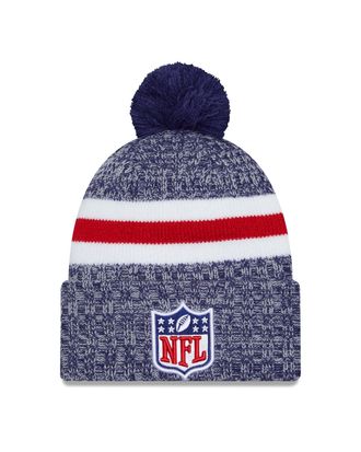 New Era NFL 2023 Sideline Sport Knit OTC Blue Red Beanie