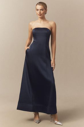 Mare Mare Piper Strapless Fit & Flare Maxi Dress