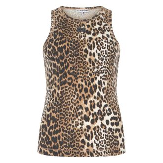 Ganni Sleeveless Top - female - Ganni - Sleeveless Tops - Multicolor - S - Tops
