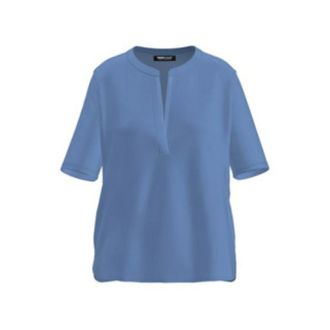 Frank Walder Frank Walder, Dames, Blouses & Shirts, Blauw, Maat: 3XL