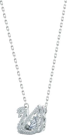 Swarovski Ketting Collectie Dancing Swan 5514421 - Dames - Kettingen - Grijs - ONE Size - Accessoires