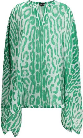 Tom Ford Bicolor Cotton Casual Womens Dress