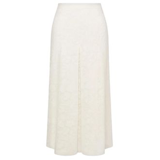 Philosophy di Lorenzo Serafini Midi Skirts, female, White, Size: XS Lace Skirt