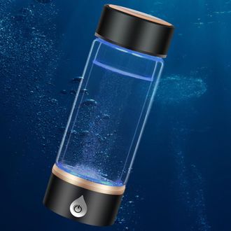 OEM Generador De Agua Port&aacute;til Y Recargable Spe-pem De 420 Ml Para El Hogar Y El Deporte: Botella Con Tecnolog&iacute;a De Platino-titanio Para La Salud Y El Bie