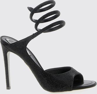 Rene Caovilla Sandalo Audrey Rene Caovilla in raso con strass all over