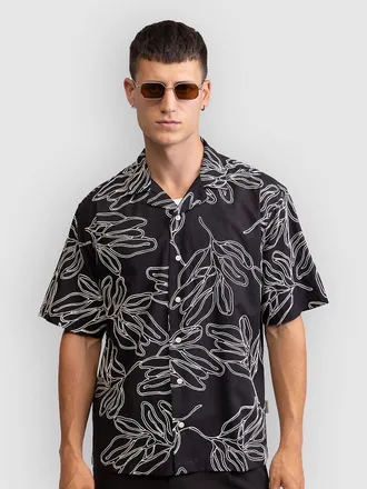 Redefined Rebel RRMauro Boxy Fit Hemd schwarz