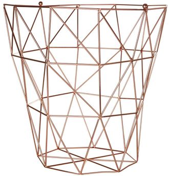 Fifty Five South Aufbewahrungskorb Vertex Ros&eacute; Gold &oslash; 33/ H 31 cm