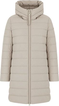 Duno Cellini Down Coat - - Coats - Donna - Beige - XL