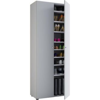 ebuy24 Ebuy24 - Gabinete De Zapato De Madera Vcm Dimensiones: An. 70 X Al. 178 X T. 40 Cm Gabinete Todo Uso 9 Compartimentos - Vandol (sonoma Oak (s&auml;gerau))