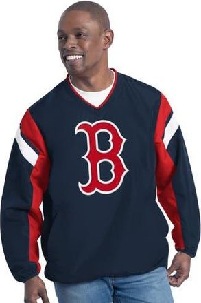 G-III Sports by Carl Banks Mens G-III Sports by Carl Banks Navy Boston Red Sox Double Coverage V-Neck Pullover at Nordstrom, Size Small