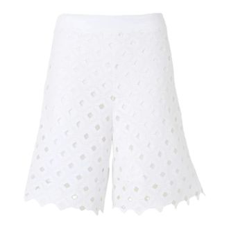 Max Mara Casual Shorts, female, White, Size: XS Bchuguale Pants