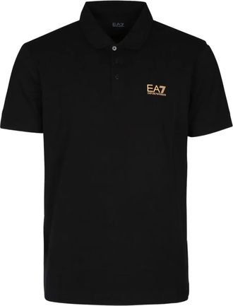 Emporio Armani Polo con logo - Nero
