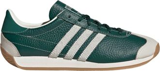 adidas Originals Womens Country OG Trainers in Green Leather - Size UK 4.5