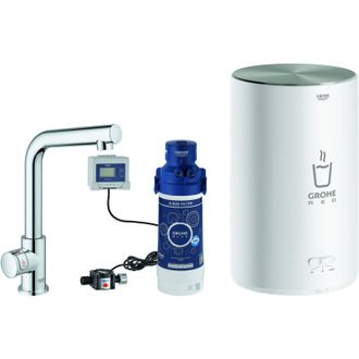 GROHE V&aacute;lvula De Columna Red Mono Y Caldera Tama&ntilde;o M, Ca&ntilde;o En L