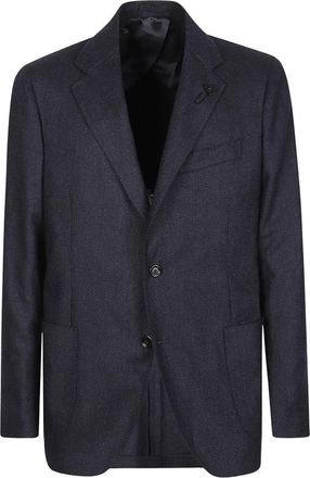 Lardini Iconic Jacket - Heren - Business blazers - Blauw - M - Kostuums