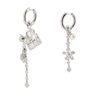 Marc Jacobs Charm Dangle Earrings - Silver