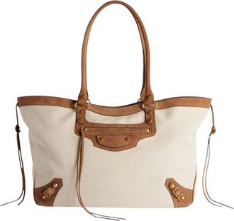 Balenciaga Beige Le City Medium Tote