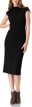 Ivonne Sleeveless Black Midi Dress at Nordstrom, Size Medium