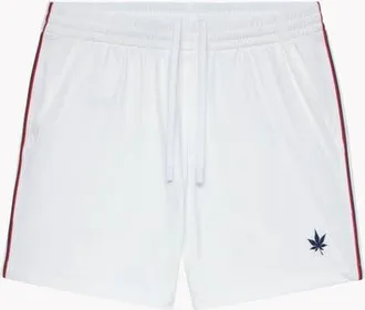Boast 5 Tipped Peak Performance Short in White Red Navy at Nordstrom, Size Xx-Large