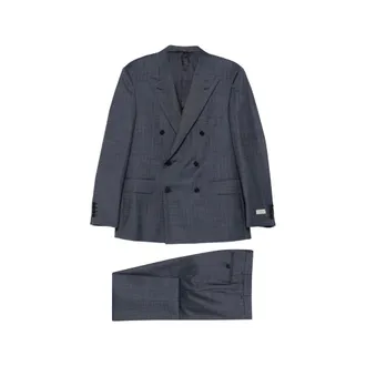 Canali Double-breasted Pinstripe Suit