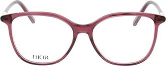 Dior Chique zonnebril voor een stijlupgrade - unisex - Brillen - Roze - ONE Size - Accessoires