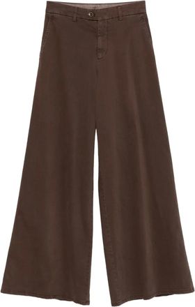 Berwich pocket belt-loops trousers - Brown