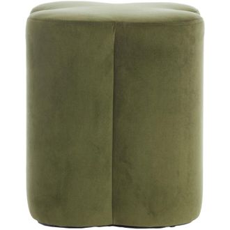 Light & Living Pouf nalani in tessuto verde menta - 38x38x45 cm