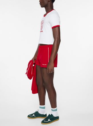 Sporty & Rich Mens Piped track short