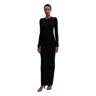 La Mania Dames, Jurken, Zwart, Maat: XS Viscose