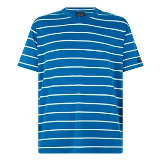 Paul & Shark Striped T-shirt - male - Paul & Shark - T-Shirts - Blue - 4XL - Tops