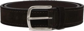 Orciani Cloudy Nobuckle Belt - Heren - Riemen - Bruin - 90 CM - Leer - Accessoires