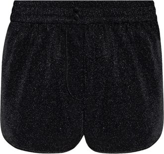 Oséree Shorts con glitter - Nero