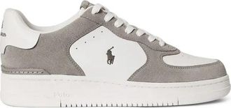 Polo Ralph Lauren Masters Court Sneaker - Heren - Sneakers - Grijs - 46 EU - Leer - Schoenen