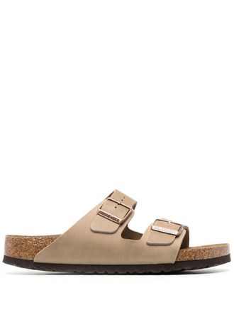 Birkenstock Arizona Sfb Marrone Tabacco, Pelle Ingrassata