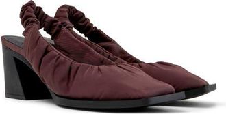 Camper Karole Slingback Pump in Burgundy Red at Nordstrom, Size 37