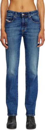 Diesel Regular Jeans - 1989 D-Mine - Jeans - Woman - Blue