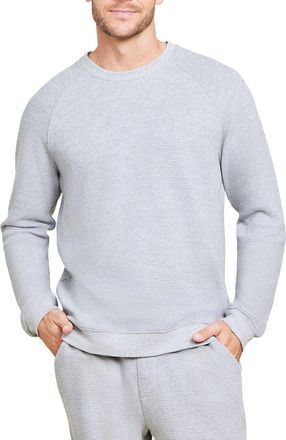 Barefoot Dreams Mc Waffle Knit Raglan Pullover