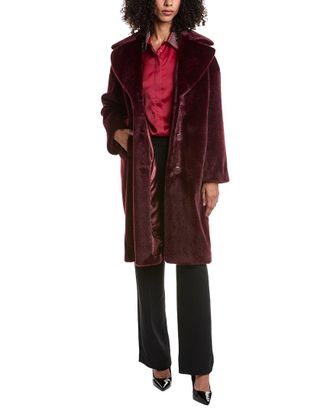 Joseph Ribkoff Faux Fur Coat