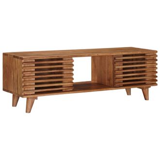vidaXL Mueble De Tv Con Almacenamiento Natural 105 X 30 X 35 Cm Vidaxl