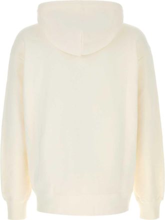 Valentino Garavani Mens Ivory Cotton Sweatshirt Avorio Exterior: Felpe Sweater