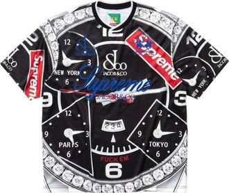 SUPREME x La Martina SS26 Soccer Jersey Black SUP-SS26-316-BLK