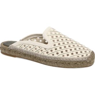 Brunello Cucinelli Seaside Monili Espadrille Mule in C7494 Oat at Nordstrom, Size 8.5Us