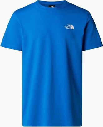 The North Face Mens The North Face Mens Simple Dome Short Sleeve T-shirt in Blue - Size: 36