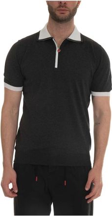 Kiton Hombre, Camisetas, Gris, Talla: L