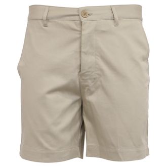 Ami Bermuda Shorts in Beige Cotton