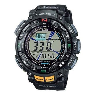 Casio Waterproof Sports Shockproof Mens Black Digital PRG-240-1
