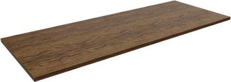 Saniclass Tops Topblad - 121x46x2cm - walnut pure