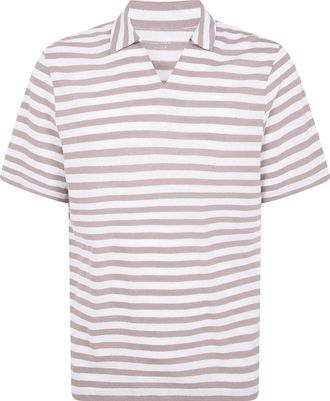 Majestic Stripes Polo Shirt
